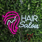Hair Salon Neon Sign for Wall Decor, LED Neon Signs Lights, Pink Salon Hair Tech Decor Neon Signs for Barber Shop, Beauty Salon Studio Beauty Room Business Sign - Image 3