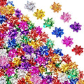 230 Pcs Sparkly Decorate Bows for Gift Wrapping, 1 in Mini Gift Wrap Bows for Christmas Decorations, Hanukkah, Birthdays, Weddings, Bridal Showers, Baby Showers Occasion (Sparkly Color) by PendantofLuck