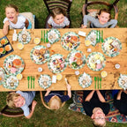 Ziliny 280 Pcs Jungle Safari Animal Tableware Decoration Set Baby Shower - Image 5