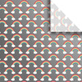 Jillson Roberts 20" x 30" Printed Gift Tissue for Birthdays, Wine Bags, Weddings, Over The Rainbow Silver, 48 Folded Sheets by JILLSONROBERTS