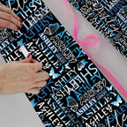 AOFUN Custom Name Gift Valentines Paper 1St Birthday Wrapping Paper Custom Wrapping Paper With Name Text With Name Logo Paper Gifts 5 Rolls 58" x 23" - Image 4