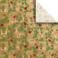 Jillson Roberts 20" x 30" Printed Christmas Gift Tissue, Reindeer Tapestry (48 Folded Sheets) by JillsonRoberts
