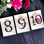 Painting Design Table Number Cards Double Sided Party Table Numbers for Reception Baby Shower Anniversary Birthday Bridal Party 4x6 100 Pcs - Image 3