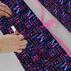 AOFUN Custom Wrapping Paper With Name Text Christmas Paper Wrap Mens Wrapping Paper Christmas Kids Christmas Gift Wrap Happy Anniversary Wrapping Paper 3 Rolls 58" x 23" - Image 4