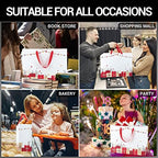 EUSOAR Christmas Extra Large White Gift Bags, 20 Pack 16x6x12 with Handles, Bulk Merchandise Retail Wrapping Bags for Christmas Eve, Grocery, Boutique, Party Favor, Business - Image 4