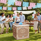 AmazingSpark 28in Giant Gender Reveal Gift Box Kit, Cielito Lindo - Image 5
