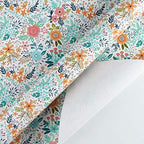 WRAPAHOLIC 30 Inch Jumbo Floral Wrapping Paper Roll - 30 Inch x 100 Feet Jumbo Roll - Spring Summer Garden Flower Design Perfect for Wedding, Bridal Shower, Birthday - Image 3