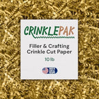 10LB French Vanilla Crinkle Paper Filler USA Made by CrinklePak