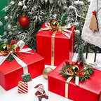 RUSPEPA Red Wrapping Paper Solid Color for Wedding, Birthday, Shower, Congrats, and Holiday - 30 inches x 100feet - Image 3