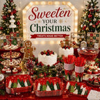 350 Pcs Star Christmas Tree Red, Green Paper Plates and Napkins Set - Image 5