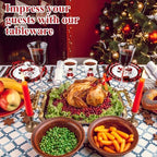 Funnymoom 250 Pcs Winter Snowman Party Decorations For Christmas - Image 4