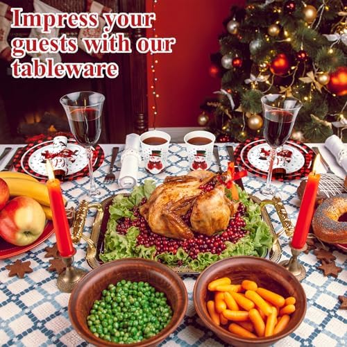 Funnymoom 250 Pcs Winter Snowman Party Decorations For Christmas - Image 4