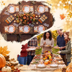 210 Pcs Fall Paper Plates Napkin Thanksgiving Party Supplies for 30 Guests - Image 6