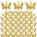 Honeydak 60 Pieces Gold Refillable Crown Candy Boxes with Dome Lid by Honeydak