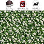 12X10FT Greenery Grass Backdrop Wedding Backdrop Anniversary Ceremony Photography Background Bridal Floral Grass Birthday Baby Shower Party Decorations Banner Flower Wall Family Photo Booth Props - Image 6
