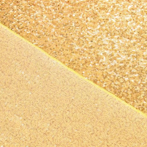Gold Glitter Sequin Backdrop Curtains 8ftx8ft Photo Drapes - Image 6
