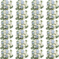 24 Bundles Dusty Blue White Artificial Peonies Silk Flowers Bulk by Nagobi
