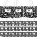 Abbylike 30 Pcs Composition Gift Bags, Non Woven Tote Back to School Bulk by Abbylike