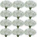 100 Pcs Baby Breath Artificial Flowers, Fake Babys Breath Gypsophila Flowers Bulk, Realistic Artificial Flowers Bouquet Flores Artificiales para Decoracion for Wedding Party Home Decoration by Cherica
