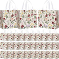 Abbylike 30 Pcs Retro Wildflowers Gift Bags Reusable Tote for Birthday by Abbylike