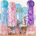 Candlestick Holders Candle Lantern, 未处理 Garden Decor Weathervanes Jellyfish Paper Lantern Under The Sea Party Decor Girl Kid Birthday Party Decoration Baby Shower(Light Green) - Image 2