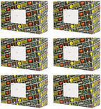 Decorative Shipping Boxes Decorated Gift Boxes For Mailing Birthday Gifts & Holiday Presents, 6 Pack of Everyday Shipping Boxes, Multiple Sizes and Designs, Retro Gamer, Small - Image 3