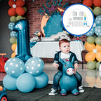 Balloon Arch Kit with Fiber Rods, Water Bags, White Plastic - Image 6