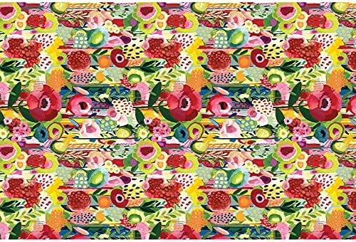 Jillson Roberts 20" x 30" Printed Floral Gift Tissue, Floral Collage, 48 Folded Sheets - Image 3