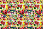 Jillson Roberts Printed Floral Gift Tissue 20" x 30", Collage (240 Sheets) - Image 3