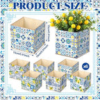 Amyhill 6 Pcs Summer Capri Lemon Table Centerpiece Tile Box - Image 3