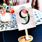 Painting Design Table Number Cards Double Sided Party Table Numbers for Reception Baby Shower Anniversary Birthday Bridal Party 4x6 100 Pcs - Image 2