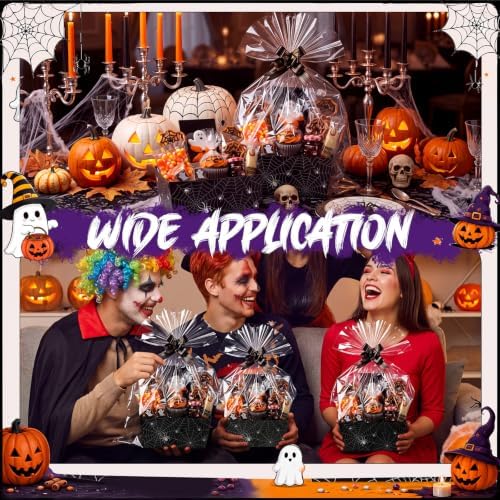Funnymoom 24 Pack Spider Halloween Boo Basket For Gifts Empty Bulk - Image 2