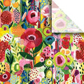 Jillson Roberts 20" x 30" Printed Floral Gift Tissue, Floral Collage, 48 Folded Sheets by JILLSONROBERTS