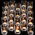 DARJEN 24Pcs Clear Votive Candle Holders Glass Tea Light Candle Holder by DARJEN