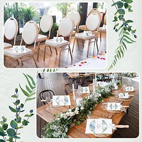 TaoBary 300 Pcs DIY Wedding Program Fan Kit, Printable Church Fans Handheld - Image 6