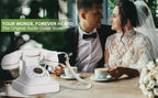 ROOMEDAL Audio Guest Book Wedding Phone- Record Customized Audio Messages with GuestBook – A Personal and Convenient Way to Preserve Your Special Occasions - Image 6