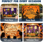 Custom Halloween Backdrop 8x6 Ft, Personalized Halloween Decoration Banner - Image 6