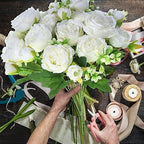 Geosar 8 Bundles Artificial Peonies Flowers,White - Image 6