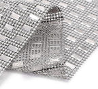 Craftdady 10 Yards Diamond Rhinestone Mesh Wrap Faux Diamond Bling Mesh Ribbon for Wedding Cakes Birthday Baby Shower Decorations DIY Crafts - Image 3