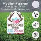 Big Dot of Happiness Buck or Doe - Party Decorations - Hunting Gender Reveal Party Welcome Yard Sign - Image 5