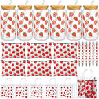 LemonRoad 24 Pcs Strawberry Gift Sets Bulk for Women, Birthday Party Gifts by Unknown