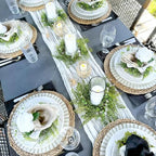 12 Pack White Cheesecloth Table Runner 10Ft 23 x 120 Inch - Image 7