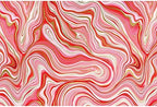 Jillson & Roberts 20" x 30" Printed Christmas Gift Tissue, Marbleized Red (48 Folded Sheets) - Image 3
