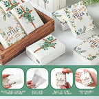Seajan 120 Pack Mini Christian Bible Verse Travel Tissues, Fresh Style - Image 3