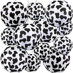 Hortsun 12 Pcs Cow Party Decorations Farm Cow Paper Lanterns Cow Barnyard Farm Lanterns Western Cowboy Party Paper Lantern Decoration for Cowboy Cowgirl Farm Themed Birthday Baby Shower Supplies by Hortsun
