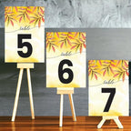Autumn Table Cards Number 1-40 Double Sided For Wedding Reception Event Party Baby Shower Birthday 4x6, AT-TABLE-CARD-855 - Image 4