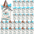 50 Pcs My First Rodeo Birthday Party Favors Bags with Handles for Guest Western Cowboy 1st Birthday Gift Bag with Tissue Paper Ribbons Cowboy Candy Bag My First Rodeo Party Supply(Blue) by Weekgrat