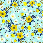 Jillson Roberts All Occasion Wrapping Paper Roll Bundle Florals, (12.5 sq ft per roll, 75 Total Sq Ft) for Easter, Mothers Day, Birthdays, Bridal Showers, Baby Showers, 6 Pack - Image 7