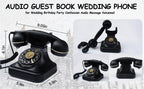 Audio Guest Book Wedding Phone- Record Customized Audio Messages with GuestBook – A Personal and Convenient Way to Preserve Your Special Occasions (Pure White) - Image 3