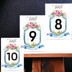 Wedding Design Table Number Cards Double Sided Party Table Numbers for Reception Baby Shower Anniversary Birthday Bridal Party 4x6 100 Pcs - Image 3